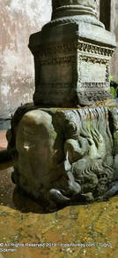 medusa relief cistern basilica istanbul